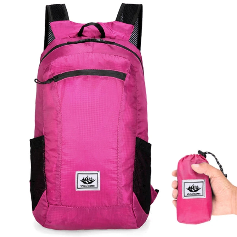 Sac à Dos Randonnée Ultra Léger - Rose