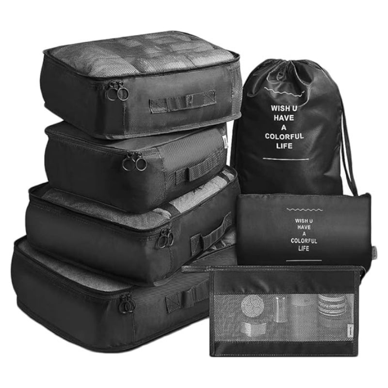luggage organizer set - Black