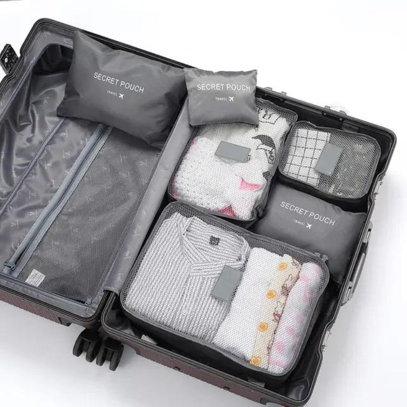kit organisateur de bagage - Gris