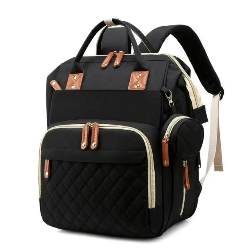 lit sac à langer bébé pliable - Noir