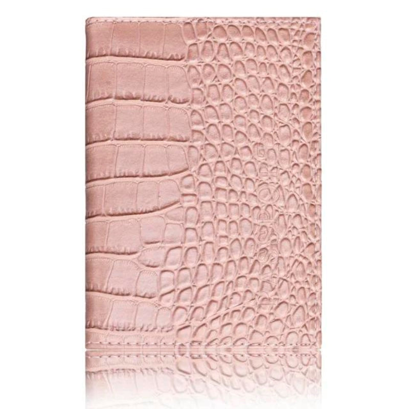 etui passeport luxe femme - Rose