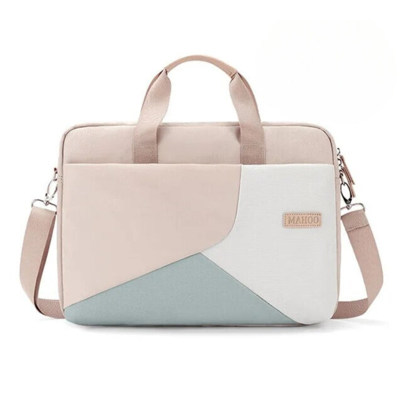 elegant women's laptop handbag - Beige - 14 inches