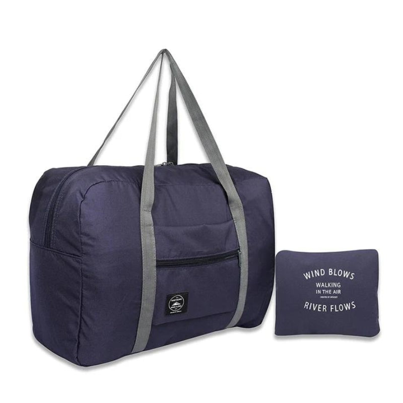 sac voyage ultra léger pliable - Bleu foncé
