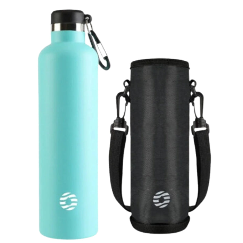 Bouteille Isotherme Inox - Turquoise - 1000 ml