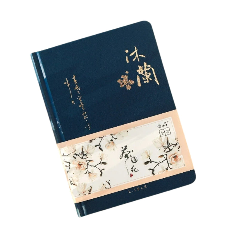 Beau Carnet De Note - Bleu 