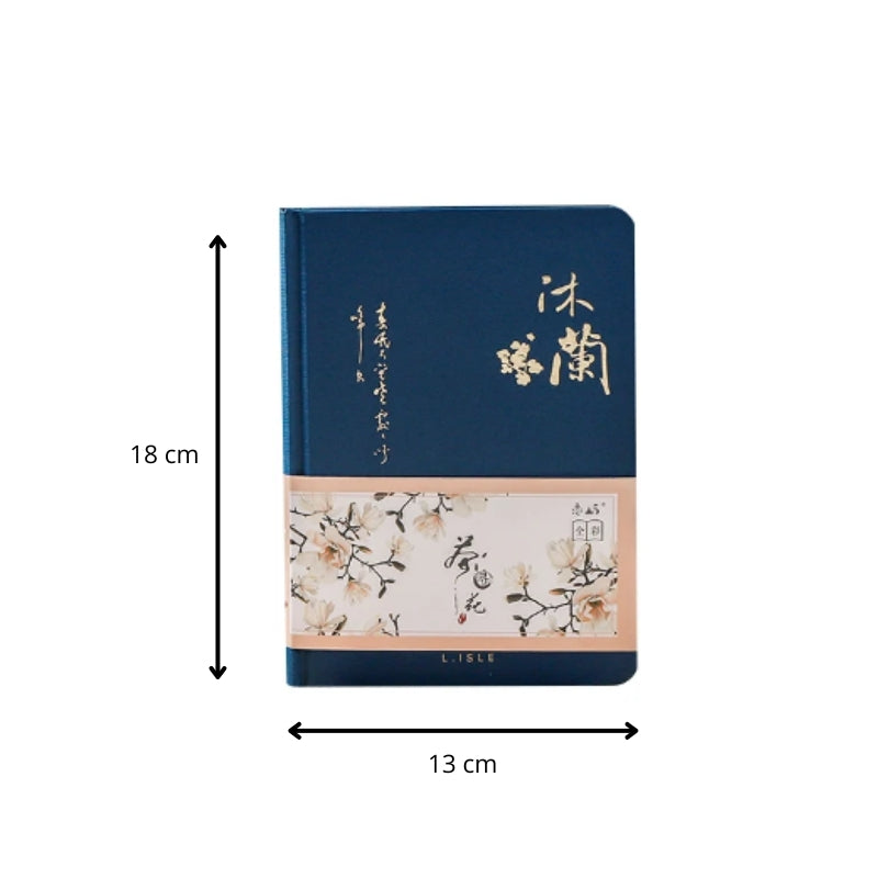 Beau Carnet De Note couverture décorée - Vert - Bleu - Noir - Gris
