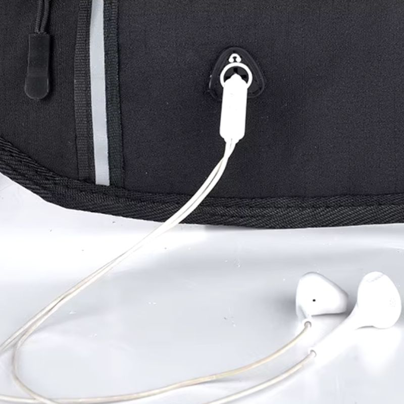 ceinture antivol de voyage - Noir