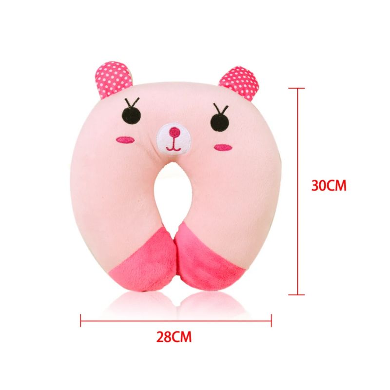 coussin gonflable cou - Fraise - Chat - Cochon - Lapin - Ours - Ours marron - Panda - Tigre