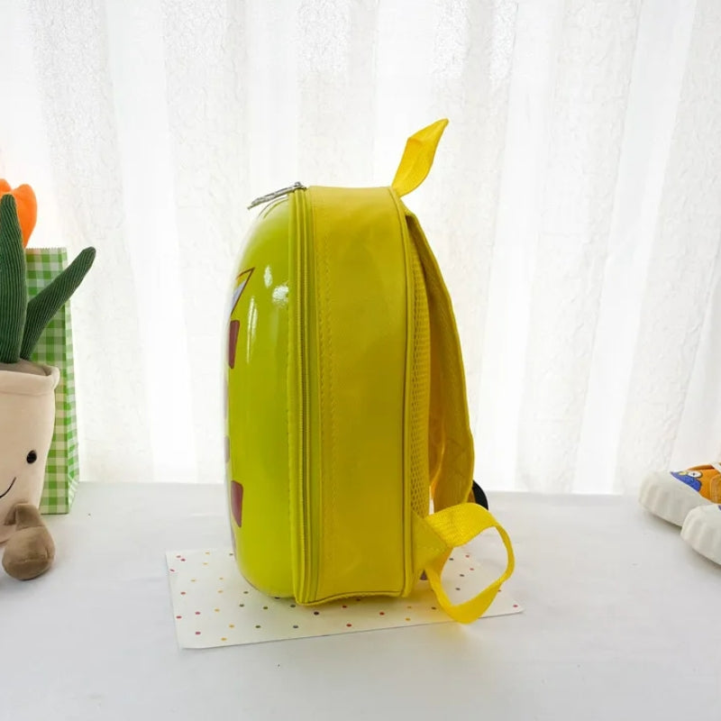 Sac à Dos Enfant Maternelle profil avec poignée - Girafe - Crocodile - Lion - Chat