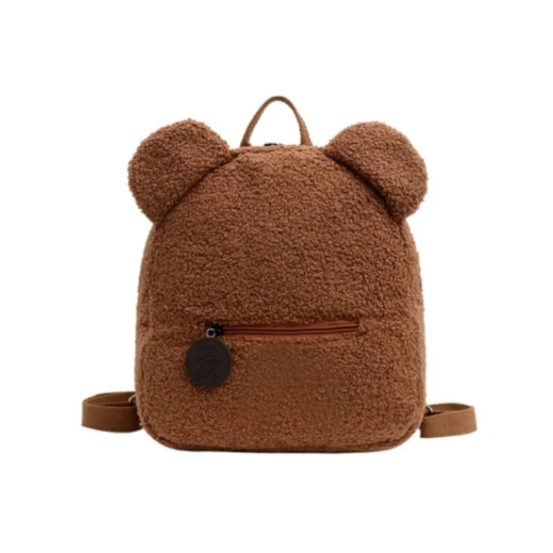 Sac à Dos Enfant Personnalisable - Marron 