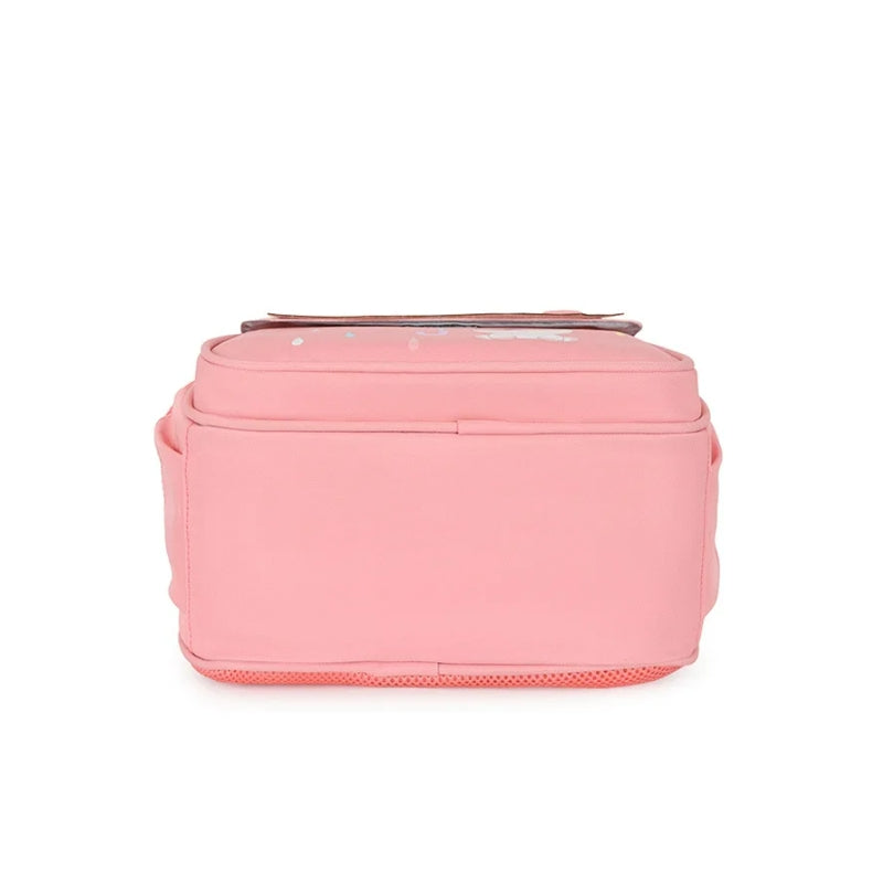 Sac à Dos Enfant Personnalisé vue de dessous - Violet - Bleu Ciel - Rose - Bleu Marine et Orange - Bleu Marine et Bleu Ciel - Bleu Marine et Vert