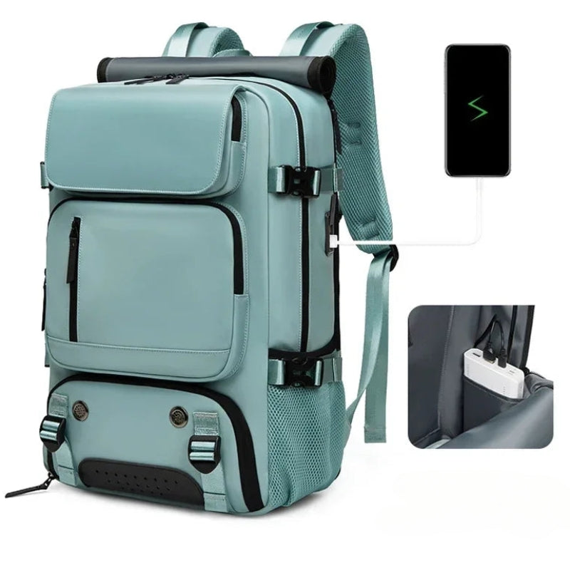 Sac De Voyage Format Pratique compartiment ouvert - Rose - Turquoise - Gris - Gris Foncé - Vert Armée - Vert Pastel - Bleu Canard - Noir - Lavande