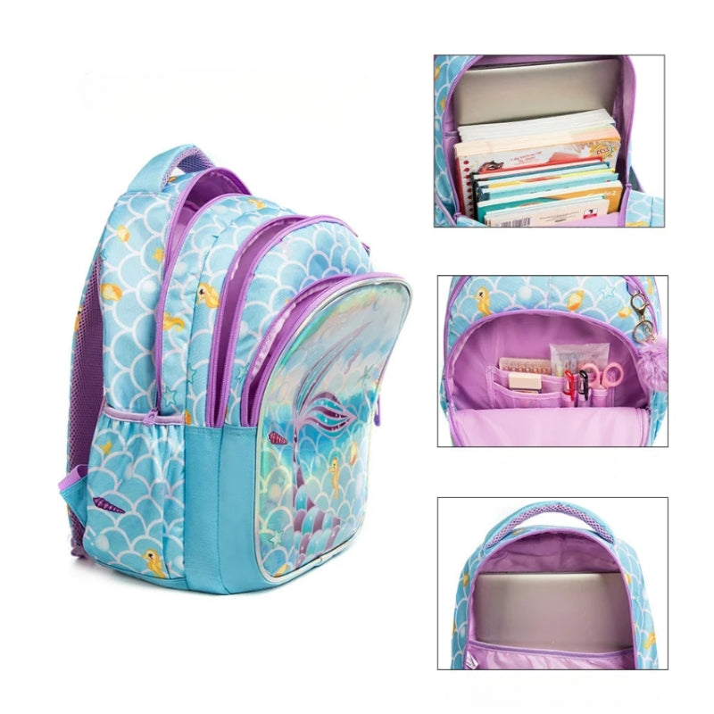 travel airplane backpack child open compartment - Football Pattern 1 - Football Pattern 2 - Football Pattern 3 - Mermaid Pattern 1 - Mermaid Pattern 2 - Unicorn Pattern