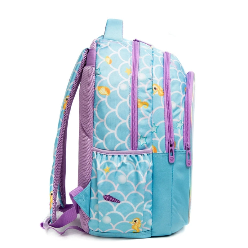 travel airplane backpack child two zip pockets - Football Pattern 1 - Football Pattern 2 - Football Pattern 3 - Mermaid Pattern 1 - Mermaid Pattern 2 - Unicorn Pattern