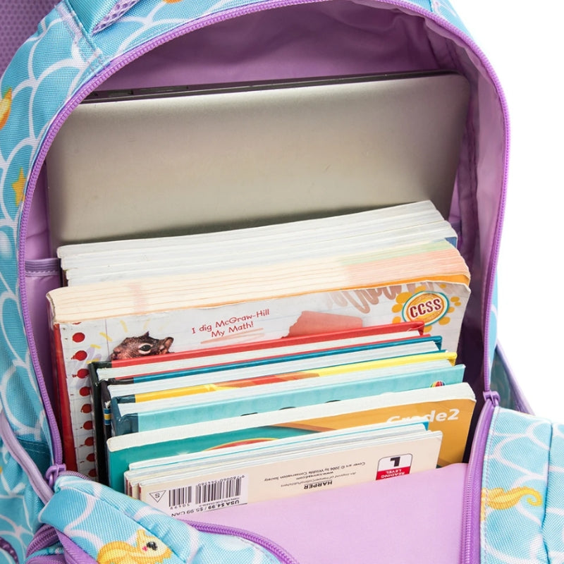 travel airplane backpack child open compartment - Football Pattern 1 - Football Pattern 2 - Football Pattern 3 - Mermaid Pattern 1 - Mermaid Pattern 2 - Unicorn Pattern