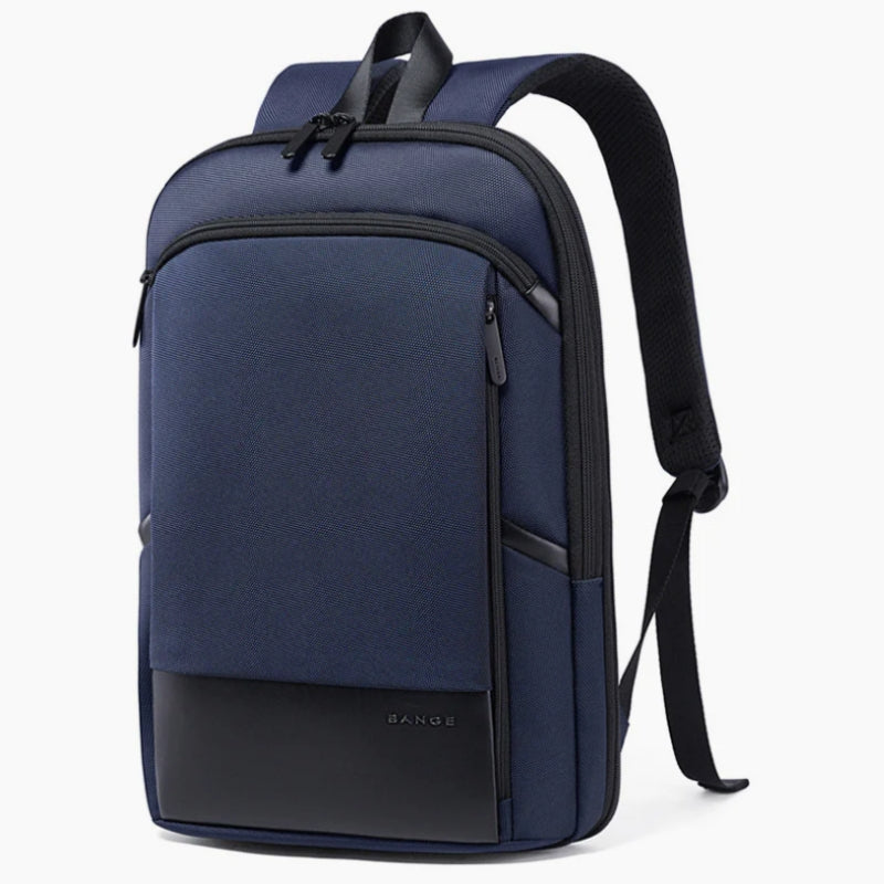 Sac à Dos Ordinateur Imperméable pour Homme - Bleu Marine