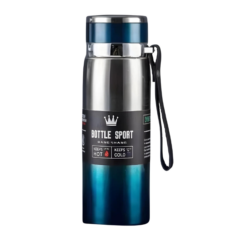 Thermos avec Filtre à Thé - Bleu