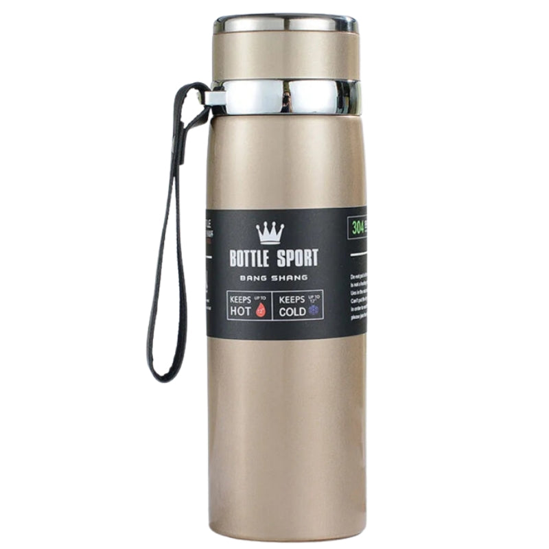 Thermos avec Filtre à Thé - Doré