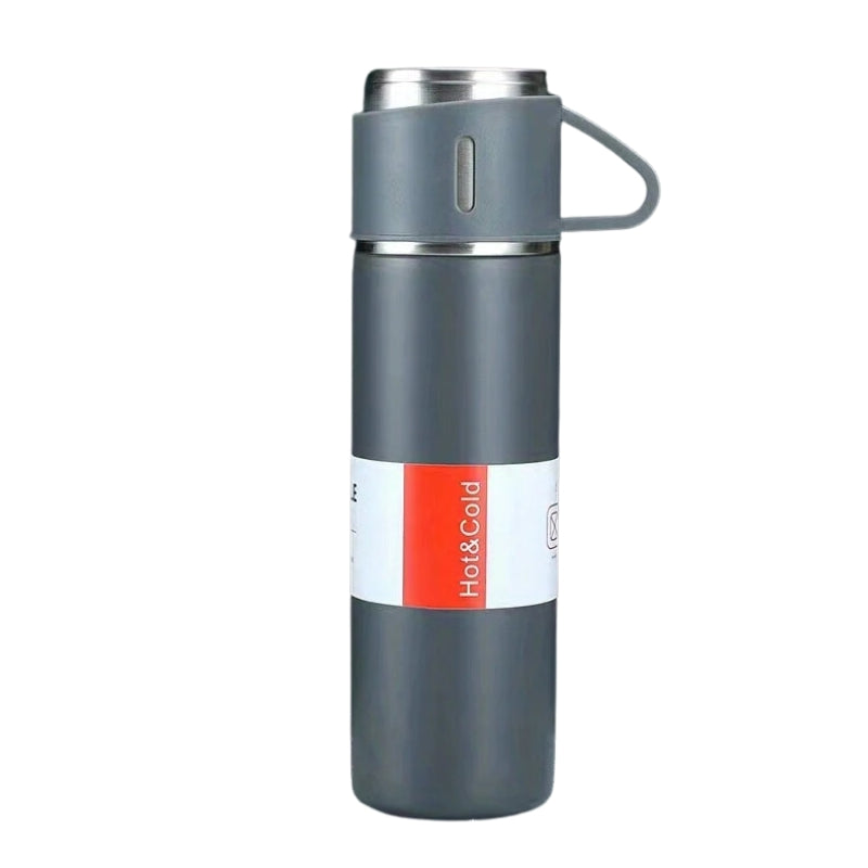 Thermos Avec Tasse - Gris