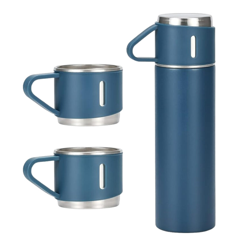 Thermos Avec Tasse - Bleu
