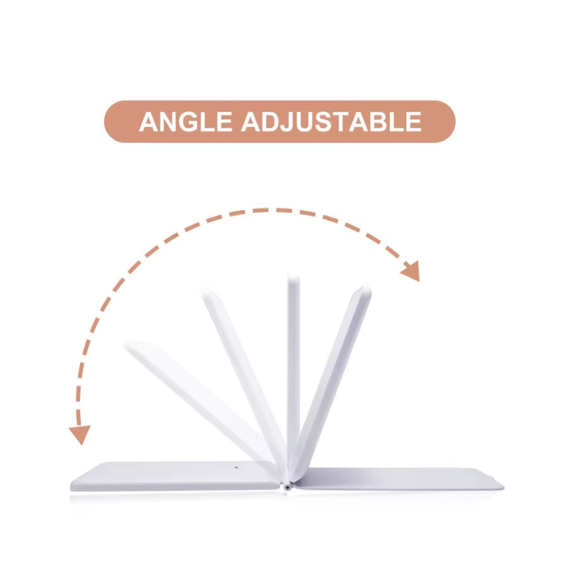 Miroir Led Zoom Portable angle ajustable - Blanc - Rose
