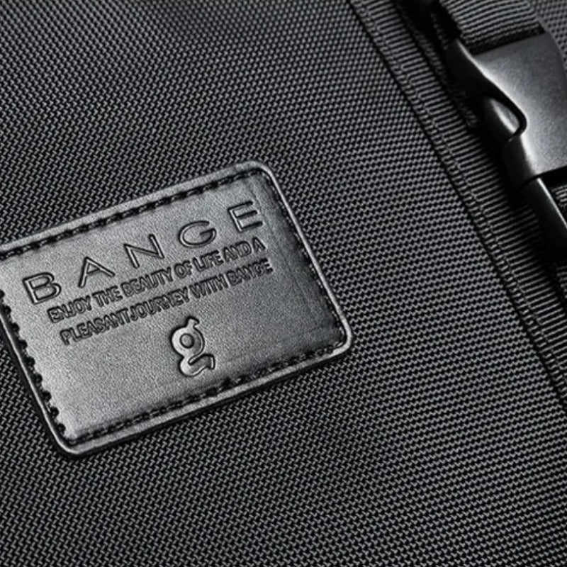 Sac De Voyage Convertible gros plan étiquette - Noir