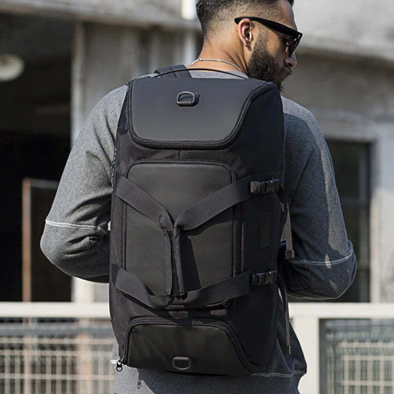 Sac De Voyage Convertible portée sur le dos - Noir