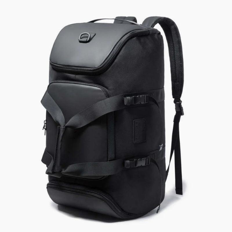 Sac De Voyage Convertible gros plan fermeture zippée - Noir
