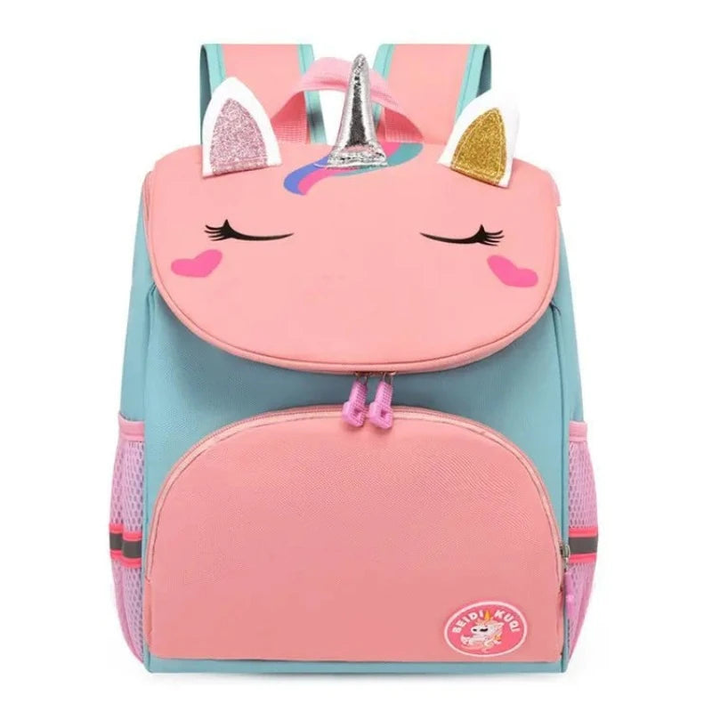 sac à dos personnalisable enfant - Rose et Bleu Ciel