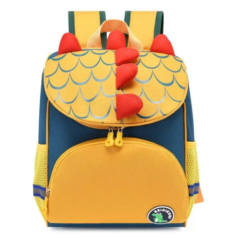 sac à dos personnalisable enfant - Jaune et Bleu Marine