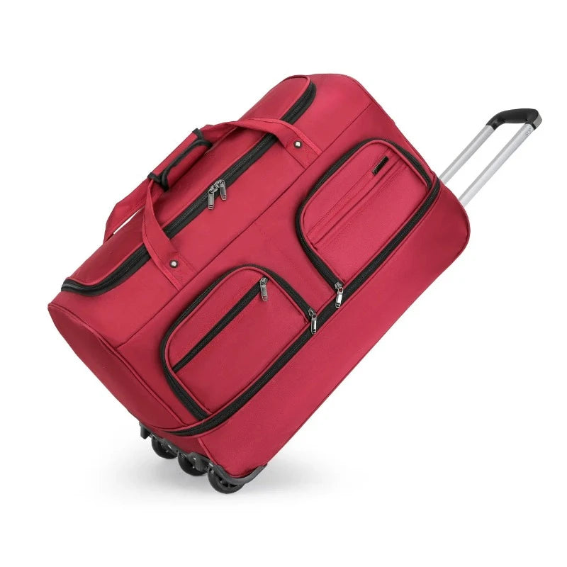 sac de voyage trolley - Rouge