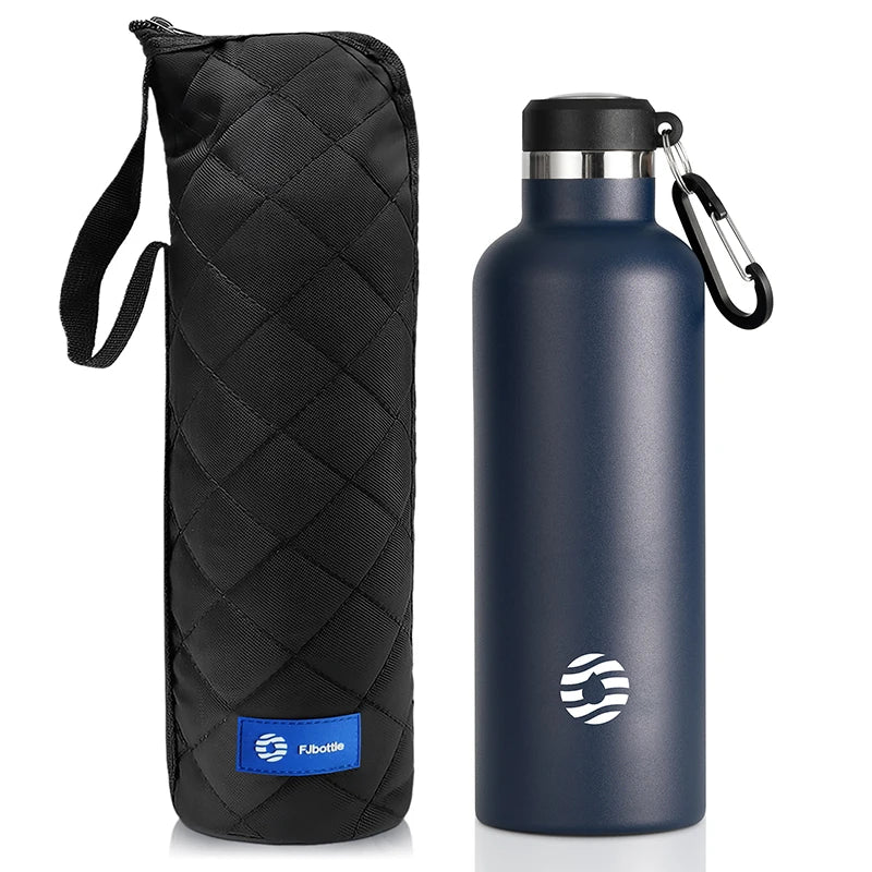 bouteille isotherme inox - Bleu Marine - 750 ml