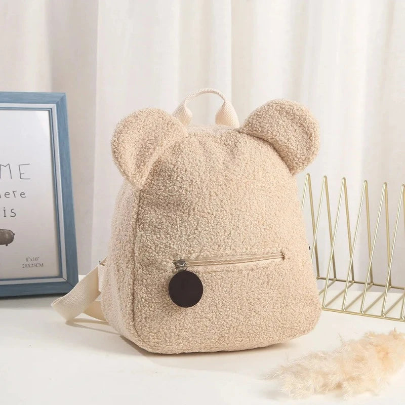 sac à dos enfant personnalisable - Blanc Crème