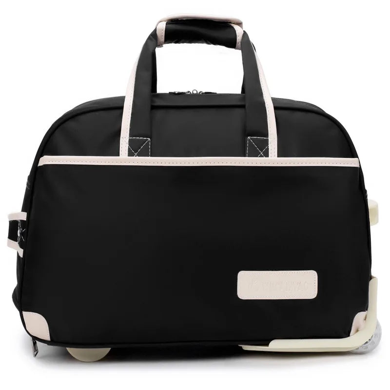sac valise à roulettes - Noir