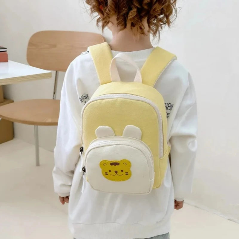 Sac a Dos Enfant 3 ans sac porté sur le dos - Beige - Rose - Jaune - Blanc Crème
