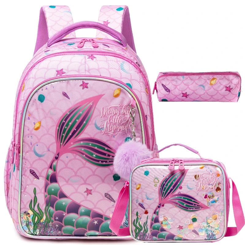 sac a dos enfant 6 ans - Motif Sirène 1