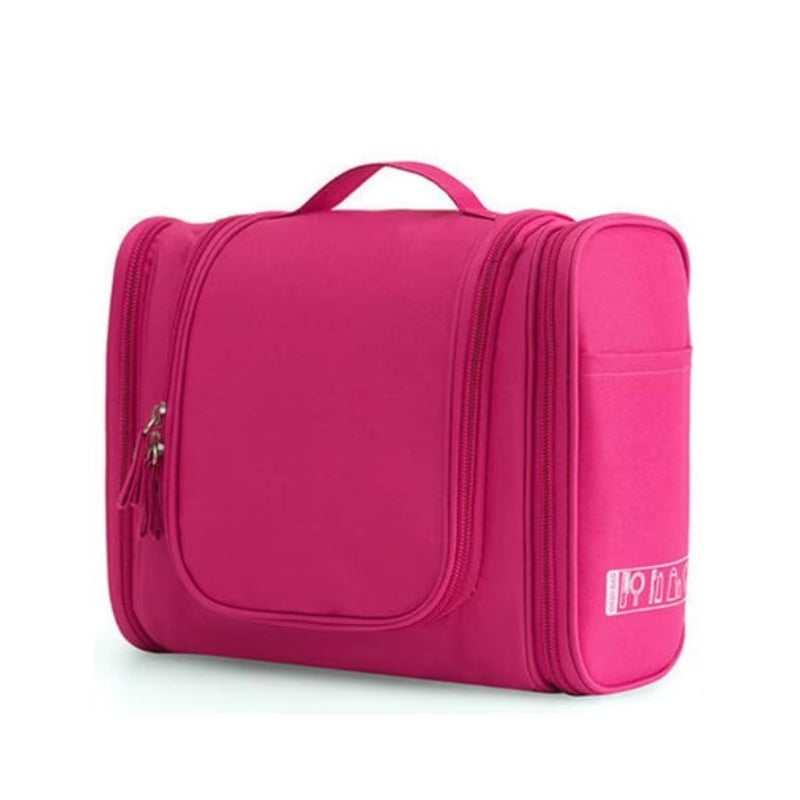 Grande Trousse De Toilette à Suspendre - Rose