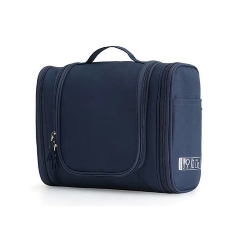 Grande Trousse De Toilette à Suspendre - Bleu Marine