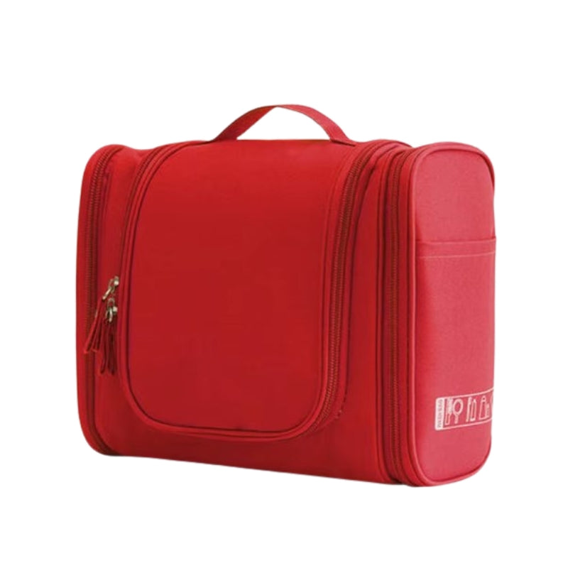 Grande Trousse De Toilette à Suspendre - Rouge