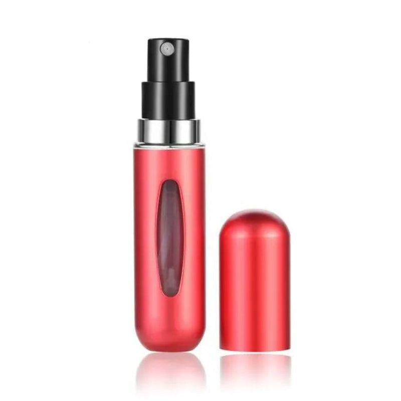 vaporisateur parfum de sac 10ml rechargeable - Rouge Mat - 5ml