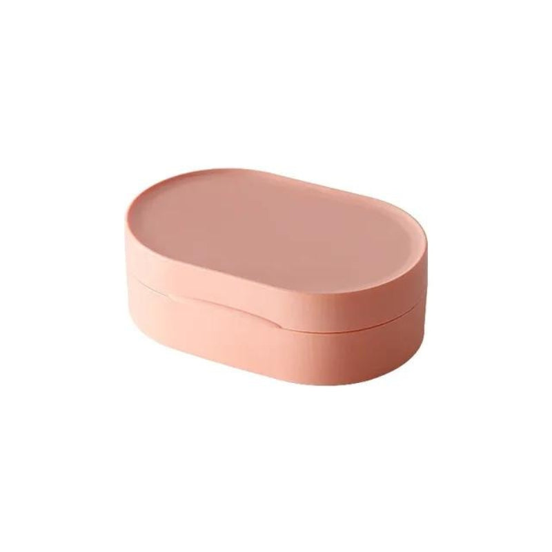 boite ronde pour savon - Rose - L