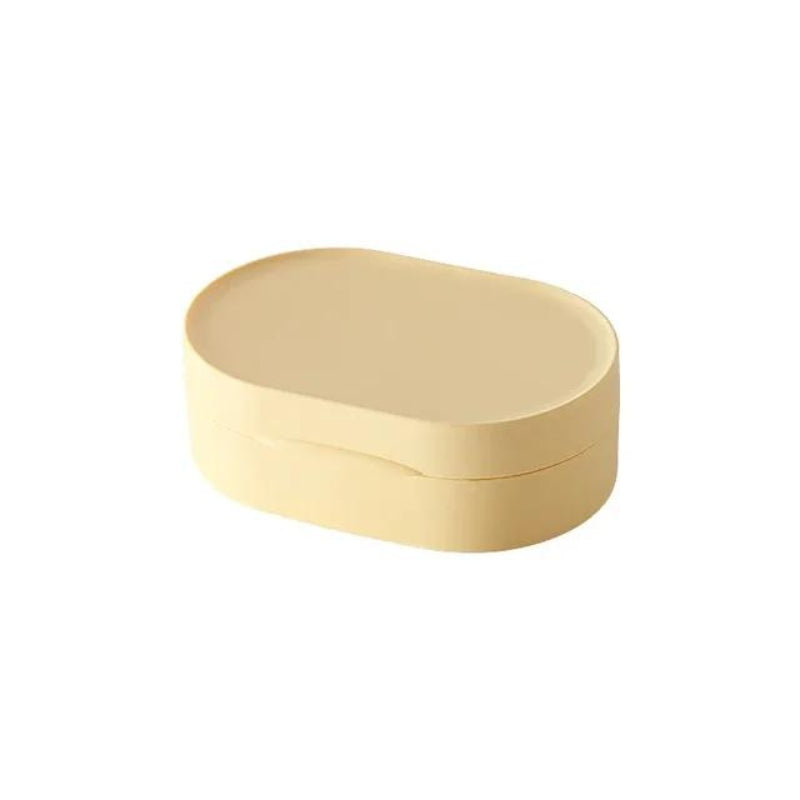 boite savon solide voyage - Jaune - L