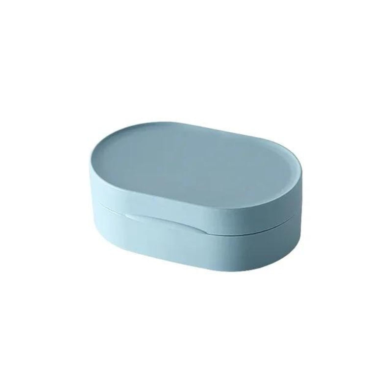 boite de savon pour voyage - Bleu - L