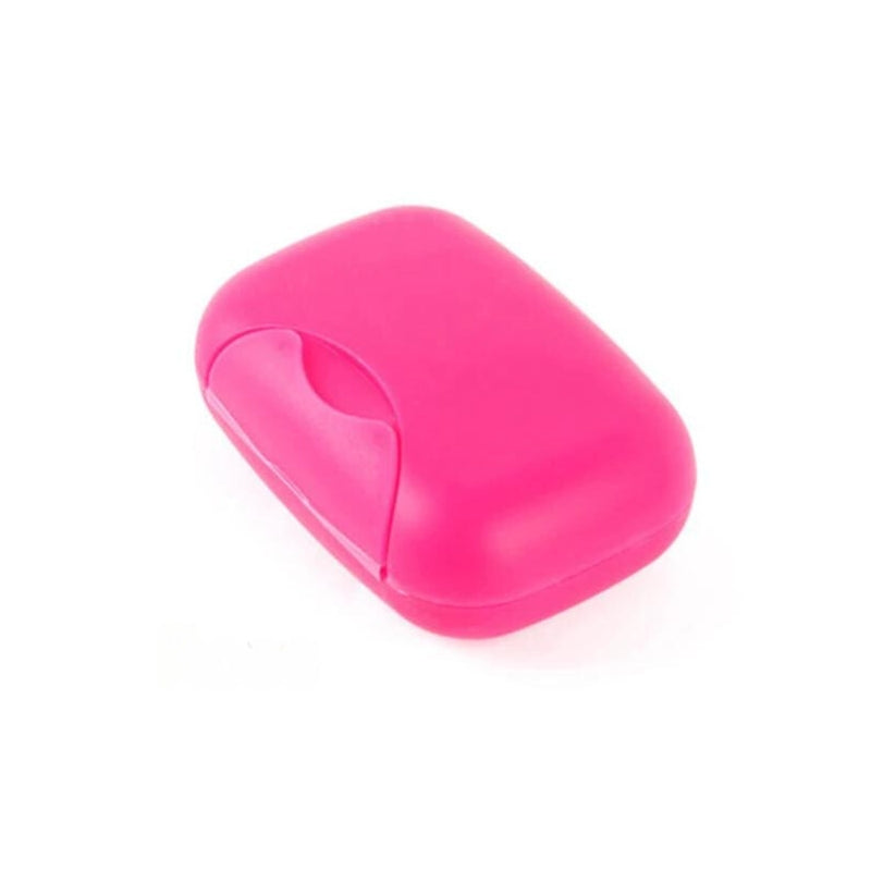 boite savon de voyage - Rose Fushia - L