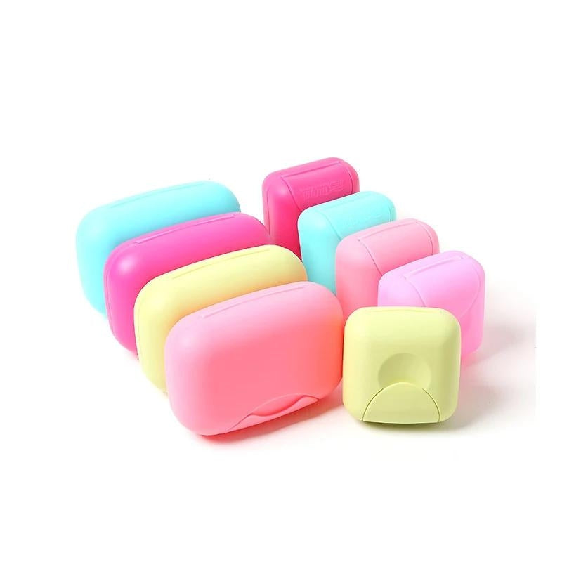 boite pour petit savon - Rose - Bleu - Rose Fushia - Vert - Blanc