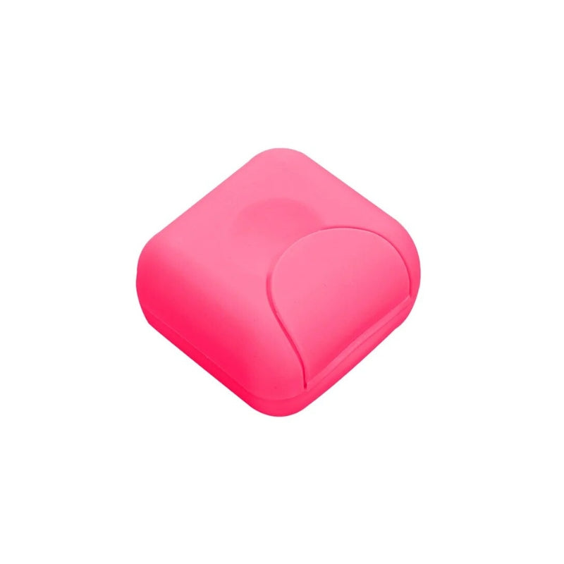 boite a savon pour voyage - Rose Fushia - S