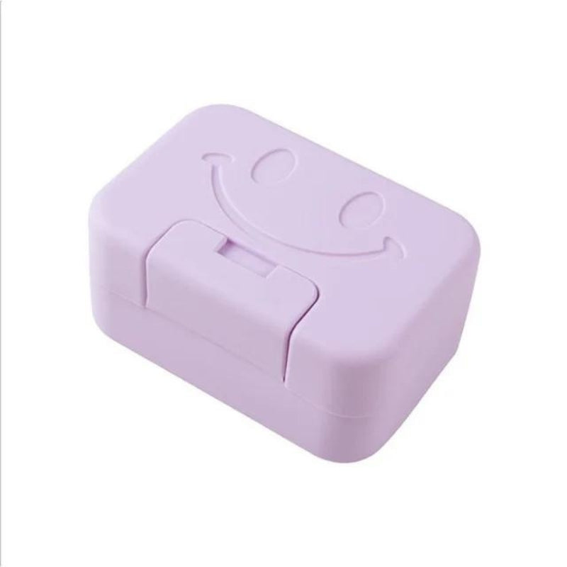 boite de savon voyage - Violet