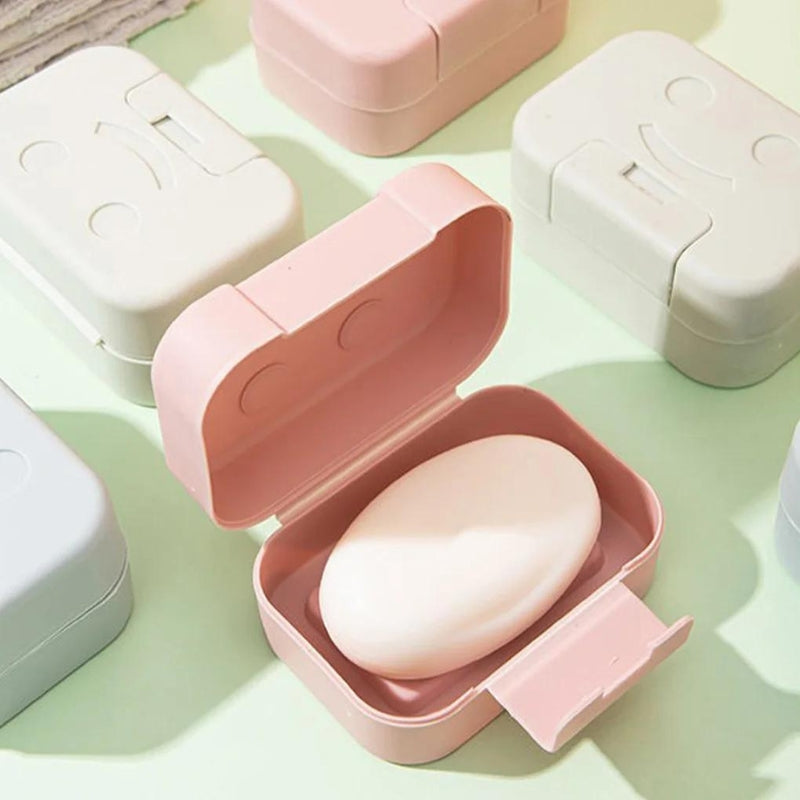 boite de savon solide - Bleu - Vert - Rose - Violet
