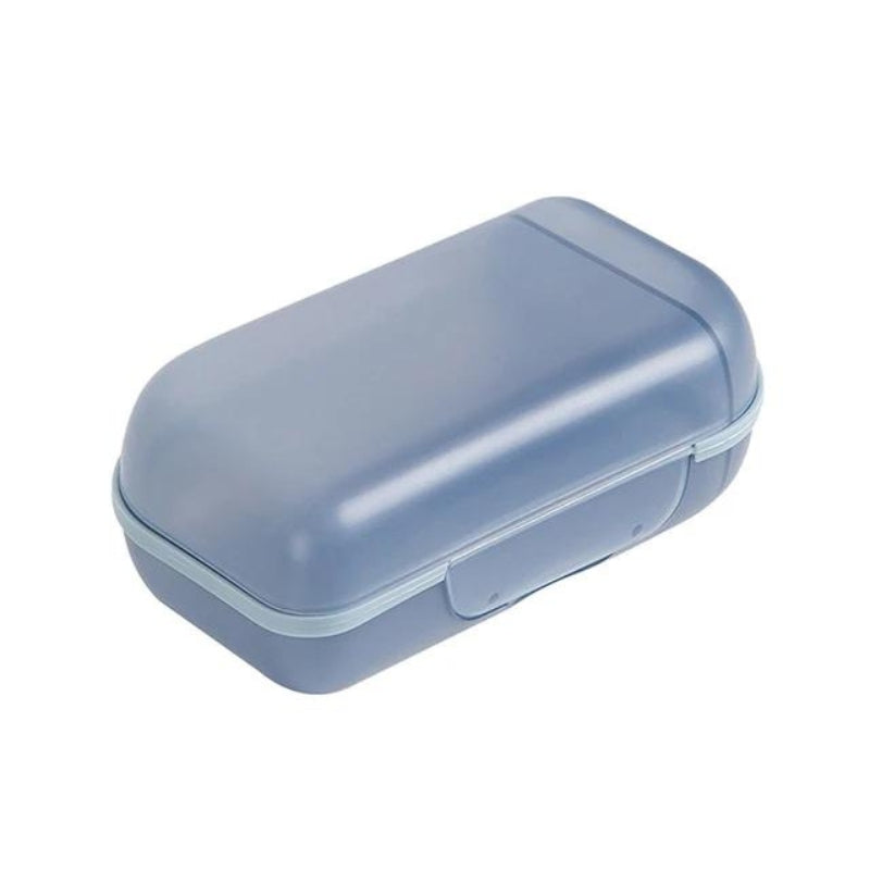 boite de savon pour voyage - Bleu