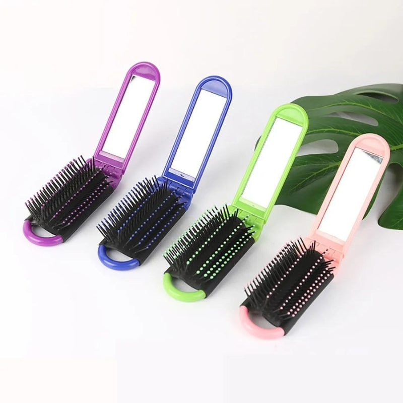 brosse cheveux miroir - Noir - Blanc - Orange - Bleu - Vert - Violet - Rose